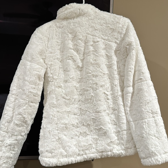 The North Face White Reversible Puffer Jacket size xs - Picture 9 of 10